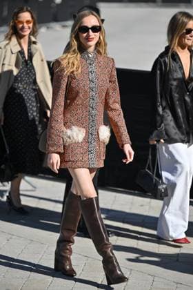 PFW Louis Vuitton Outside Arrivals Guest arriving at Louis Vuitton Fashion Show during Paris Fashion Week in Paris, France on September 30, 2025. Photo by Julien Reynaud APS-Medias ABACAPRESS.COM Paris France  Copyright: xReynaudxJulien APS-Medias ABACAx