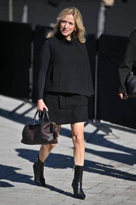 PFW Louis Vuitton Outside Arrivals Lea Drucker arriving at Louis Vuitton Fashion Show during Paris Fashion Week in Paris, France on September 30, 2025. Photo by Julien Reynaud APS-Medias ABACAPRESS.COM Paris France  Copyright: xReynaudxJulien APS-Medias ABACAx