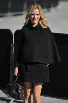PFW Louis Vuitton Outside Arrivals Lea Drucker arriving at Louis Vuitton Fashion Show during Paris Fashion Week in Paris, France on September 30, 2025. Photo by Julien Reynaud APS-Medias ABACAPRESS.COM Paris France  Copyright: xReynaudxJulien APS-Medias ABACAx
