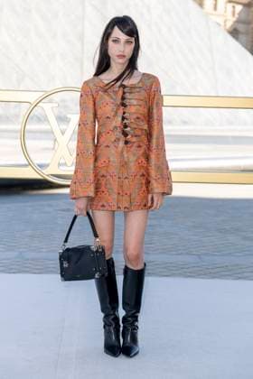 Devon Ross at the photocall of the Vuitton Fashion Show, Spring Summer 2026 Collection as part of Paris Fashion Week PFW in the Cour Carrée du Louvre, Paris, France, September 30th, 2025 Olivier Borde Bestimage Photocall of the Vuitton Fashion Show, Spring Summer 2026 Collection as part of Paris Fashion Week, France, September 30th, 2025 Paris France  Copyright: xOLIVIERxBORDEx xBESTIMAGExOLIVIERxBORDEx xBESTIMAGEx