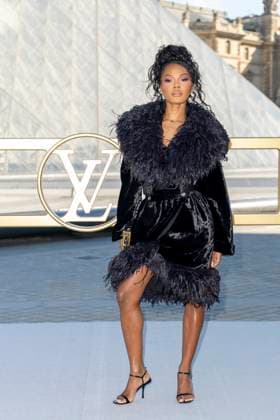 Quen Blackwell at the photocall of the Vuitton Fashion Show, Spring Summer 2026 Collection as part of Paris Fashion Week PFW in the Cour Carrée du Louvre, Paris, France, September 30th, 2025 Olivier Borde Bestimage Photocall of the Vuitton Fashion Show, Spring Summer 2026 Collection as part of Paris Fashion Week, France, September 30th, 2025 Paris France  Copyright: xOLIVIERxBORDEx xBESTIMAGExOLIVIERxBORDEx xBESTIMAGEx
