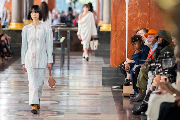 PFW - Louis Vuitton Front Row US actor and model Jaden Smith and Christian Louboutin during Louis Vuitton fashion show for the Women Ready-to-wear Spring-Summer 2026 collection as part of the Paris Fashion Week, in Paris on September 30, 2025.Photo by Eliot Blondet ABACAPRESS.COM Paris France France  Copyright: xBlondetxEliot ABACAx