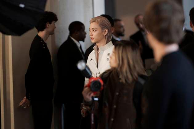 PFW - Louis Vuitton Front Row Felix at the Louis Vuitton fashion show as part of Spring Summer 2026 Paris Fashion Week held at The Louvre on September 30, 2025 in Paris, France. Photo by Eliot Blondet ABACAPRESS.COM Paris France France  Copyright: xBlondetxEliot ABACAx