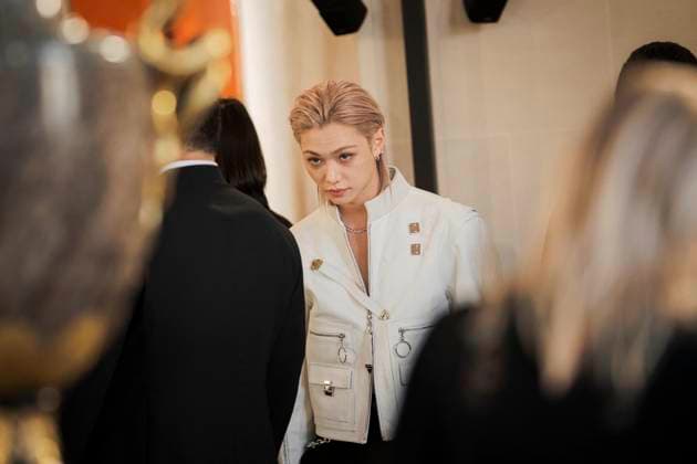 PFW - Louis Vuitton Front Row Felix at the Louis Vuitton fashion show as part of Spring Summer 2026 Paris Fashion Week held at The Louvre on September 30, 2025 in Paris, France. Photo by Eliot Blondet ABACAPRESS.COM Paris France France  Copyright: xBlondetxEliot ABACAx