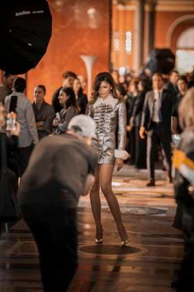 PFW - Louis Vuitton Front Row Zendaya at the Louis Vuitton fashion show as part of Spring Summer 2026 Paris Fashion Week held at The Louvre on September 30, 2025 in Paris, France. Photo by Eliot Blondet ABACAPRESS.COM Paris France France  Copyright: xBlondetxEliot ABACAx