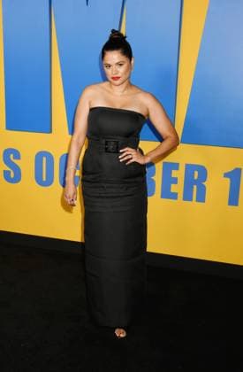 Los Angeles Premiere Of Paramount Pictures Roofman LOS ANGELES, CALIFORNIA - SEPTEMBER 29: Melonie Diaz attends the Los Angeles Premiere of Paramount Pictures Roofman at Paramount Theatre on September 29, 2025 in Los Angeles, California., Credit:Jeffrey Mayer Avalon United States, CA, Los Angeles, Paramount Theater at Paramount S  Copyright: xJeffreyxMayerx xAvalonx 1041903723