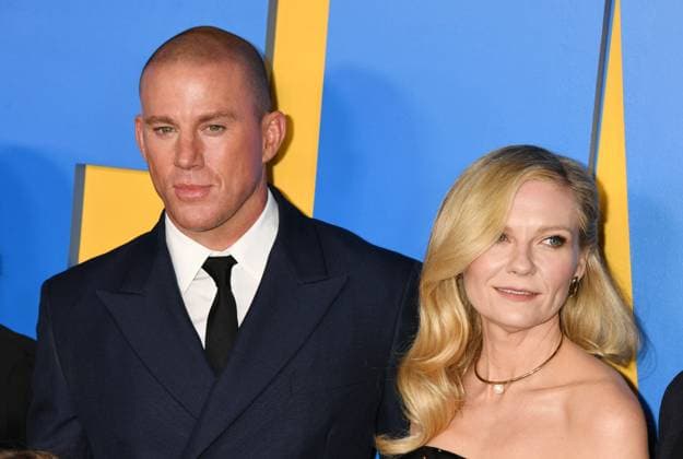 Los Angeles Premiere Of Paramount Pictures Roofman LOS ANGELES, CALIFORNIA - SEPTEMBER 29: (L-R) Channing Tatum and Kirsten Dunst attend the Los Angeles Premiere of Paramount Pictures Roofman at Paramount Theatre on September 29, 2025 in Los Angeles, California., Credit:Jeffrey Mayer Avalon United States, CA, Los Angeles, Paramount Theater at Paramount S  Copyright: xJeffreyxMayerx xAvalonx 1041905794