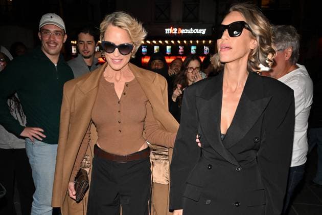 PFW Stella McCartney Outside Arrivals Robin Wright, Dylan Penn arriving at Stella McCartney Show during Paris Fashion Week in Paris, France on September 30, 2025. Photo by Julien Reynaud APS-Medias ABACAPRESS.COM Paris France  Copyright: xReynaudxJulien APS-Medias ABACAx