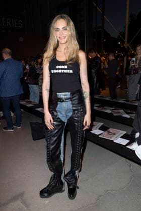 Cara Delevingne - Front Raw of the Stella McCartney Fashion Show, Spring Summer 2026 Collection as part of Paris Fashion Week, France, September 30th, 2025 Olivier Borde Bestimage Front Row of the Stella McCartney Fashion Show, Spring Summer 2026 Collection as part of Paris Fashion Week, France, September 30th, 2025 Paris France  Copyright: xOLIVIERxBORDEx xBESTIMAGExOLIVIERxBORDEx xBESTIMAGEx