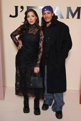 PFW - ETAM Photocall Hatik and his wife Leila AD attends the ETAM Womenswear Spring Summer 2026 show as part of Paris Fashion Week in Paris, France on September 25, 2025. Photo by Jerome Domine ABACAPRESS.COM France  Copyright: xDominexJerome ABACAx