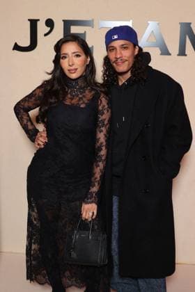 PFW - ETAM Photocall Hatik and his wife Leila AD attends the ETAM Womenswear Spring Summer 2026 show as part of Paris Fashion Week in Paris, France on September 25, 2025. Photo by Jerome Domine ABACAPRESS.COM France  Copyright: xDominexJerome ABACAx