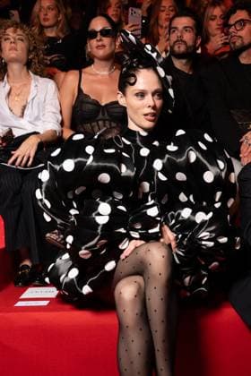 Coco Rocha Front row of the Etam Live Show 2025 J ETAM at the Palais Brongniart in Paris on September 30, 2025 Veeren Perusseau Bestimage Front row of the Etam Live Show 2025 J ETAM fashion show at the Palais Brongniart in Paris on September 30, 2025 Paris France  Copyright: xVeeren-Perusseau BestimagexVeeren-Perusseau Bestimagex