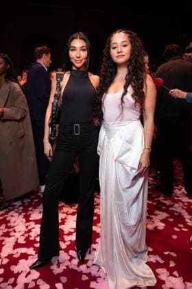Chantel Jeffries, Lena Mahfouf Lena Situations Front row of the Etam Live Show 2025 J ETAM fashion show at the Palais Brongniart in Paris on September 30, 2025 Veeren Perusseau Bestimage Front row of the Etam Live Show 2025 J ETAM fashion show at the Palais Brongniart in Paris on September 30, 2025 Paris France  Copyright: xVeeren-Perusseau BestimagexVeeren-Perusseau Bestimagex