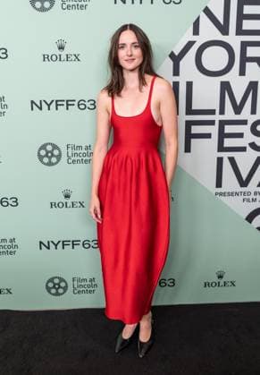 September 30, 2025, Bronx, New York, USA: Renate Reinsve wearing dress by Louis Vuitton attends screening of Sentimental Value during 63rd annual New York Film Festival at Alice Tully Hall in New York, NY on September 30, 2025. Bronx USA - ZUMAr339 20250930_znp_r339_077 Copyright: xLevxRadinx