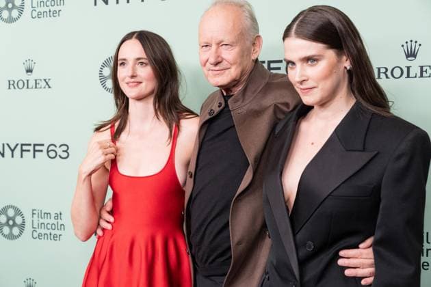 September 30, 2025, Bronx, New York, USA: Renate Reinsve, Stellan Skarsgard and Inga Ibsdotter Lilleaas attend screening of Sentimental Value during 63rd annual New York Film Festival at Alice Tully Hall in New York, NY on September 30, 2025. Bronx USA - ZUMAr339 20250930_znp_r339_086 Copyright: xLevxRadinx