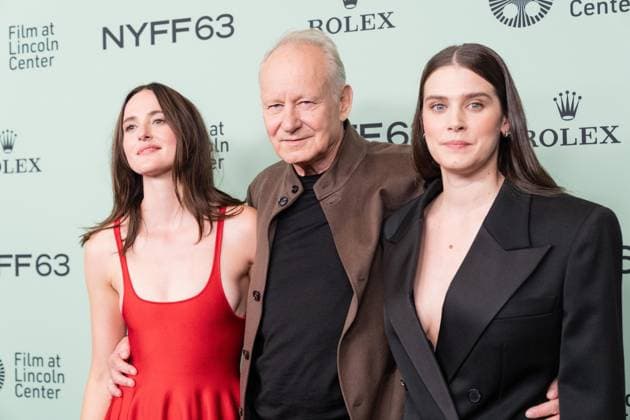 September 30, 2025, Bronx, New York, USA: Renate Reinsve, Stellan Skarsgard and Inga Ibsdotter Lilleaas attend screening of Sentimental Value during 63rd annual New York Film Festival at Alice Tully Hall in New York, NY on September 30, 2025. Bronx USA - ZUMAr339 20250930_znp_r339_087 Copyright: xLevxRadinx
