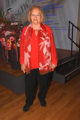 Sabine Leutheusser Schnarrenberger Federal Minister of Justice a D Munich 30 09 2025 Literaturhaus Journalism Prize 2025 to journalist Annette Rammelsberger SZ Journalism Prize is endowed with 10,000 euros and is awarded every three years, alternating with the Literature and Translation Prize Munich