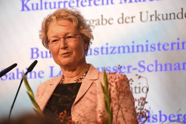 Annette Rammelsberger SZ Journalist Prizewinner Munich 30 09 2025 Literaturhaus Publizistikpreis 2025 to the journalist Annette Rammelsberger SZ Journalism Prize is endowed with 10,000 euros and is awarded every three years, alternating with the Literature and Translation Prize Munich