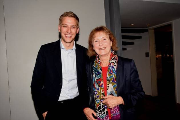 Dominik Krause 2 Mayor Dr Hildegard Kronawitter Munich 30 09 2025 Literaturhaus Publizistikpreis 2025 to journalist Annette Rammelsberger SZ Publizistikpreis is endowed with 10,000 euros and is awarded every three years, alternating with the Literatur und Uebersetzungspreis Munich