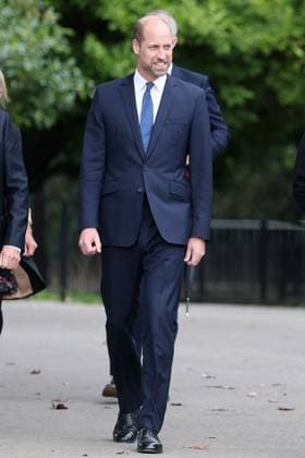 The Prince Of Wales Attends The Global Humanitarian Memorial Launch LONDON, ENGLAND - OCTOBER 01: Prince William, Prince of Wales as he attends the launch of the Global Humanitarian Memorial on October 01, 2025 in London, England. The memorial, which was created by Michael Landy and the Humanitarian Memorial Committee, celebrates humanitarians across the world and pays tribute to all those who have lost their lives whilst delivering humanitarian aid., Credit:Chris Jackson Avalon United Kingdom, England, London, Gunnersbury Park Museum  Copyright: xChrisxJacksonx xAvalonx 1042327323