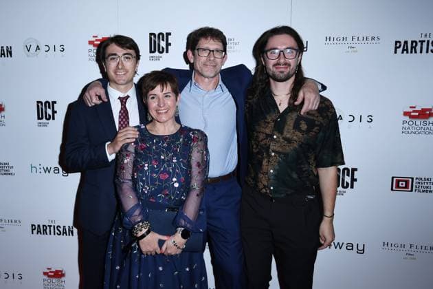 The Partisan premiere, London LONDON, ENGLAND - SEPTEMBER 30: James Marquand and Nicky Marquand attending ˜The Partisan™ premiere at Vue, Leicester Square on September 30, 2025 in London, England. CAP MAR MAR Great Britain Copyright: xMartinxHarris CapitalxPicturesx