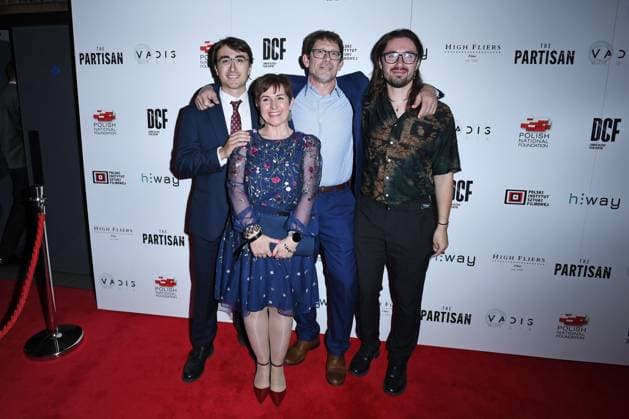 The Partisan premiere, London LONDON, ENGLAND - SEPTEMBER 30: James Marquand and Nicky Marquand attending ˜The Partisan™ premiere at Vue, Leicester Square on September 30, 2025 in London, England. CAP MAR MAR Great Britain Copyright: xMartinxHarris CapitalxPicturesx