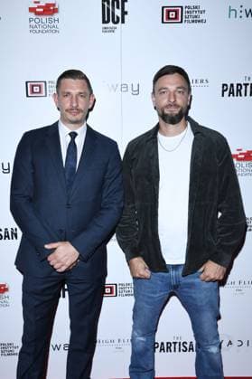 The Partisan premiere, London LONDON, ENGLAND - SEPTEMBER 30: Fred Schmidt and Sacha Schmidt attending ˜The Partisan™ premiere at Vue, Leicester Square on September 30, 2025 in London, England. CAP MAR MAR Great Britain Copyright: xMartinxHarris CapitalxPicturesx