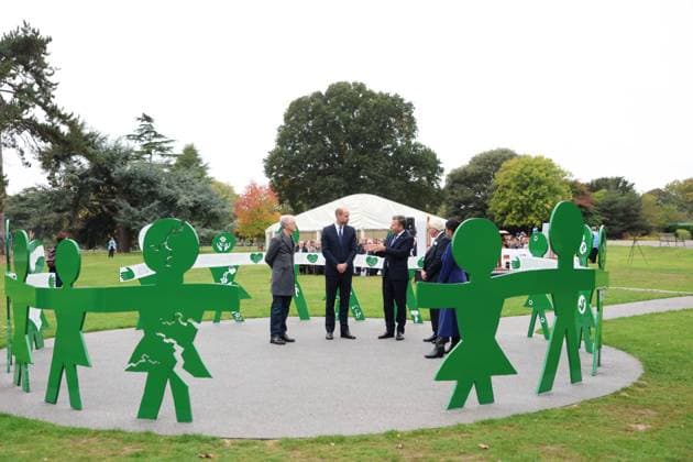 . 01 10 2025. London, United Kingdom. Prince William at the launch of the Global Humanitarian Memorial in London,  xPoolx xi-Imagesx IIM-26266-0016