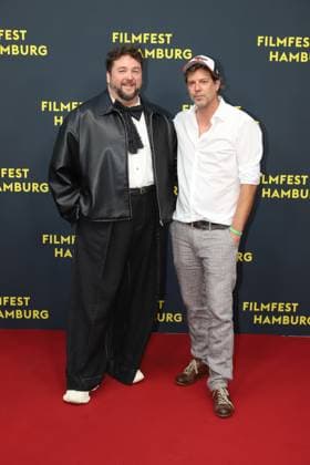 Filmfest Hamburg Premiere Olivia Daniel Zillmann with director Till Endemann Olivia , Filmfest Hamburg, Cinemaxx Dammtor, Hamburg, 29 09 2025 Copyright: xEventpressxBecherx
