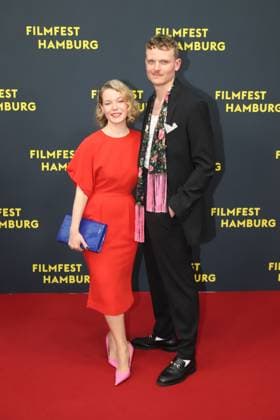 Filmfest Hamburg Premiere Olivia Angelina Häntsch with Johannes Hegemann Olivia , Filmfest Hamburg, Cinemaxx Dammtor, Hamburg, 29 09 2025 Copyright: xEventpressxBecherx