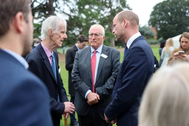 Prince William attends the launch of the Global Humanitarian Memorial Prince William attends the launch of the Global Humanitarian Memorial at Gunnersbury Park, London, UK, on the 30th September 2025. Picture by Chris Jackson WPA-Pool London Gunnersbury Park London United Kingdom  WHA-0803