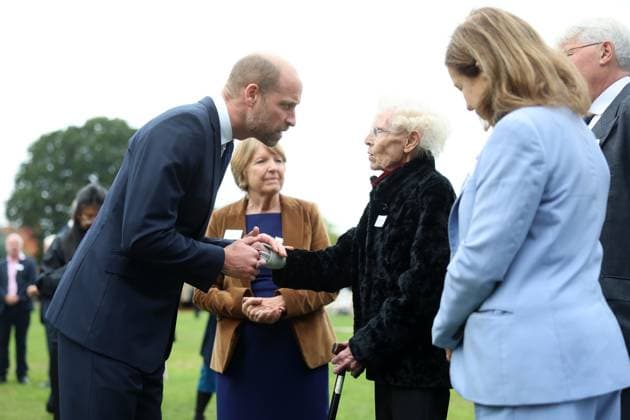 Prince William attends the launch of the Global Humanitarian Memorial Prince William attends the launch of the Global Humanitarian Memorial at Gunnersbury Park, London, UK, on the 30th September 2025. Picture by Chris Jackson WPA-Pool London Gunnersbury Park London United Kingdom  WHA-0803