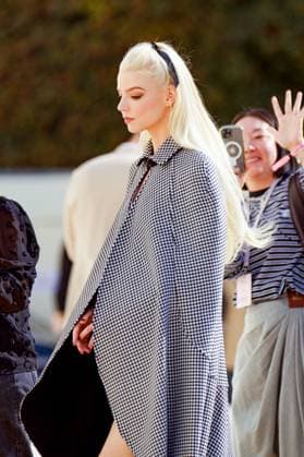 Anya Taylor Joy at the arrivals of the Christian Dior Womenswear Collection Prêt à Porter Printemps Eté 2026 show as part of Paris Fashion Week PFW , in the Jardin des Tuileries, in Paris, France, October 01, 2025 Bertrand Exertier Bestimage Arrivals Christian Dior Womenswear Spring Summer 2026 show as part of Paris Fashion Week on October 01, 2025 in Paris, France Paris France  Copyright: xBertrandxExertierx xBestimagexBertrandxExertierx xBestimagex