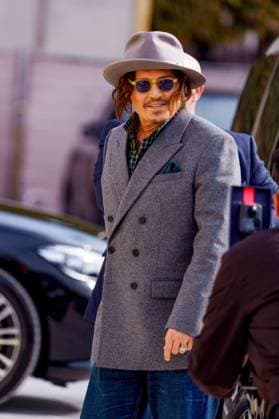 Johnny Depp at the arrivals of the Christian Dior Womenswear Collection Prêt à Porter Spring Summer 2026 show as part of Paris Fashion Week PFW , in the Jardin des Tuileries, in Paris, France, October 01, 2025 Bertrand Exertier Bestimage Arrivals Christian Dior Womenswear Spring Summer 2026 show as part of Paris Fashion Week on October 01, 2025 in Paris, France Paris France  Copyright: xBertrandxExertierx xBestimagexBertrandxExertierx xBestimagex