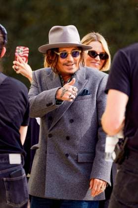 Johnny Depp at the arrivals of the Christian Dior Womenswear Collection Prêt à Porter Spring Summer 2026 show as part of Paris Fashion Week PFW , in the Jardin des Tuileries, in Paris, France, October 01, 2025 Bertrand Exertier Bestimage Arrivals Christian Dior Womenswear Spring Summer 2026 show as part of Paris Fashion Week on October 01, 2025 in Paris, France Paris France  Copyright: xBertrandxExertierx xBestimagexBertrandxExertierx xBestimagex