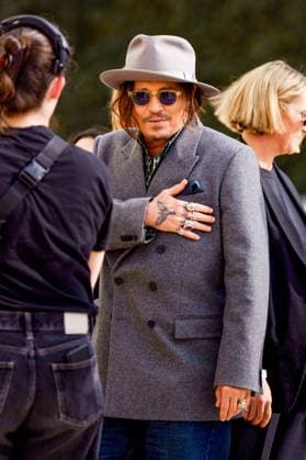 Johnny Depp at the arrivals of the Christian Dior Womenswear Collection Prêt à Porter Spring Summer 2026 show as part of Paris Fashion Week PFW , in the Jardin des Tuileries, in Paris, France, October 01, 2025 Bertrand Exertier Bestimage Arrivals Christian Dior Womenswear Spring Summer 2026 show as part of Paris Fashion Week on October 01, 2025 in Paris, France Paris France  Copyright: xBertrandxExertierx xBestimagexBertrandxExertierx xBestimagex