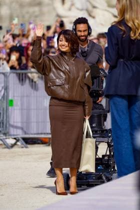 Lena Mahfouf Lena Situations at the arrivals of the Christian Dior Womenswear Collection Prêt à Porter Spring Summer 2026 show as part of Paris Fashion Week PFW , in the Jardin des Tuileries, in Paris, France, October 01, 2025 Bertrand Exertier Bestimage Arrivals Christian Dior Womenswear Spring Summer 2026 show as part of Paris Fashion Week on October 01, 2025 in Paris, France Paris France  Copyright: xBertrandxExertierx xBestimagexBertrandxExertierx xBestimagex