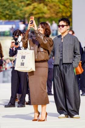 Lena Mahfouf Lena Situations at the arrivals of the Christian Dior Womenswear Collection Prêt à Porter Spring Summer 2026 show as part of Paris Fashion Week PFW , in the Jardin des Tuileries, in Paris, France, October 01, 2025 Bertrand Exertier Bestimage Arrivals Christian Dior Womenswear Spring Summer 2026 show as part of Paris Fashion Week on October 01, 2025 in Paris, France Paris France  Copyright: xBertrandxExertierx xBestimagexBertrandxExertierx xBestimagex