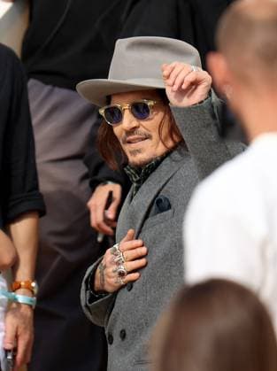 Johnny Depp attends the Christian Dior show Johnny Depp attends the Christian Dior Womenswear Spring Summer 2026 show as part of Paris Fashion Week on October 01, 2025 in Paris, France.  Copyright: xDidierxFereyx