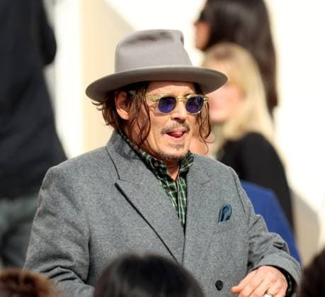 Johnny Depp attends the Christian Dior show Johnny Depp attends the Christian Dior Womenswear Spring Summer 2026 show as part of Paris Fashion Week on October 01, 2025 in Paris, France.  Copyright: xDidierxFereyx
