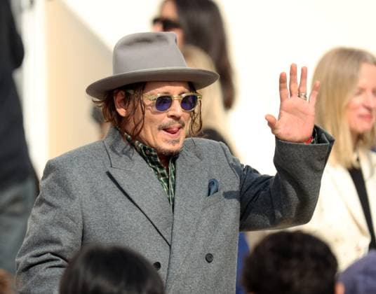 Johnny Depp attends the Christian Dior show Johnny Depp attends the Christian Dior Womenswear Spring Summer 2026 show as part of Paris Fashion Week on October 01, 2025 in Paris, France.  Copyright: xDidierxFereyx