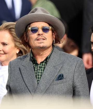 Johnny Depp attends the Christian Dior show Johnny Depp attends the Christian Dior Womenswear Spring Summer 2026 show as part of Paris Fashion Week on October 01, 2025 in Paris, France.  Copyright: xDidierxFereyx