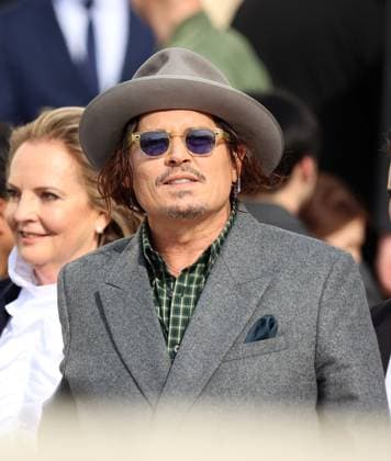 Johnny Depp attends the Christian Dior show Johnny Depp attends the Christian Dior Womenswear Spring Summer 2026 show as part of Paris Fashion Week on October 01, 2025 in Paris, France.  Copyright: xDidierxFereyx