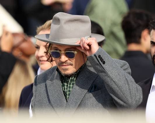 Johnny Depp attends the Christian Dior show Johnny Depp attends the Christian Dior Womenswear Spring Summer 2026 show as part of Paris Fashion Week on October 01, 2025 in Paris, France.  Copyright: xDidierxFereyx