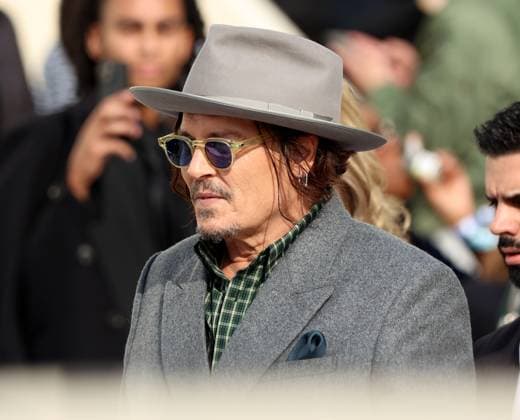 Johnny Depp attends the Christian Dior show Johnny Depp attends the Christian Dior Womenswear Spring Summer 2026 show as part of Paris Fashion Week on October 01, 2025 in Paris, France.  Copyright: xDidierxFereyx