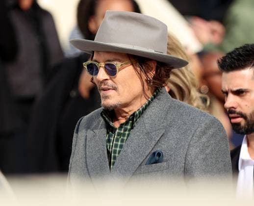 Johnny Depp attends the Christian Dior show Johnny Depp attends the Christian Dior Womenswear Spring Summer 2026 show as part of Paris Fashion Week on October 01, 2025 in Paris, France.  Copyright: xDidierxFereyx