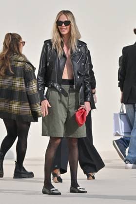 PFW Dior Outside Arrivals Charlize Theron arriving at Dior Show during Paris Fashion Week in Paris, France on October 1, 2025. Photo by Julien Reynaud APS-Medias ABACAPRESS.COM Paris France  Copyright: xReynaudxJulien APS-Medias ABACAx