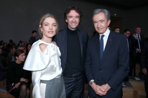 Natalia Vodianova, no husband Antoine Arnault and Bernard Arnault at the Front Row of the Christian Dior Womenswear Collection Prêt à Porter Spring Summer 2026 show as part of Paris Fashion Week PFW , in the Jardin des Tuileries, in Paris, France, October 1st, 2025 Bertrand Rindoff Bestimage Front Row Christian Dior Womenswear Spring Summer 2026 show as part of Paris Fashion Week on October 1st, 2025 in Paris, France Paris France  Copyright: xBERTRANDxRINDOFFxPETROFFx xBESTIMAGExBERTRANDxRINDOFFxPETROFFx xBESTIMAGEx