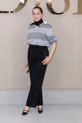 Amira Casar au photocall au défilé Christian Dior Collection Femme Prêt à Porter Printemps Eté 2026 lors de la Fashion Week de Paris PFW , dans le Jardin des Tuileries, à Paris, France, le 1er octobre 2025 Olivier Borde Bestimage Photocall Christian Dior Womenswear Spring Summer 2026 show as part of Paris Fashion Week on October 01, 2025 in Paris, France Paris France  Copyright: xOLIVIERxBORDEx xBESTIMAGExOLIVIERxBORDEx xBESTIMAGEx