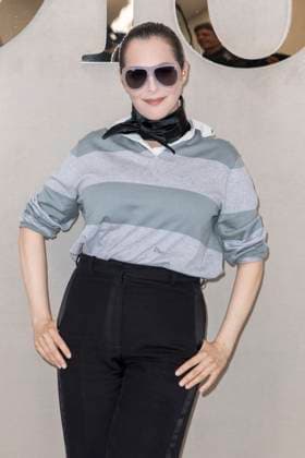 Amira Casar au photocall au défilé Christian Dior Collection Femme Prêt à Porter Printemps Eté 2026 lors de la Fashion Week de Paris PFW , dans le Jardin des Tuileries, à Paris, France, le 1er octobre 2025 Olivier Borde Bestimage Photocall Christian Dior Womenswear Spring Summer 2026 show as part of Paris Fashion Week on October 01, 2025 in Paris, France Paris France  Copyright: xOLIVIERxBORDEx xBESTIMAGExOLIVIERxBORDEx xBESTIMAGEx